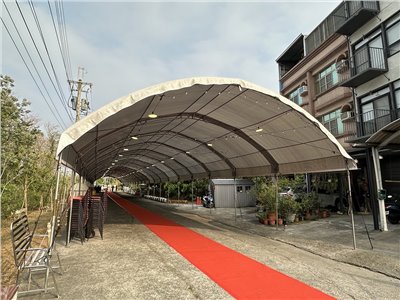 24尺拱型帳篷 接龍帳篷